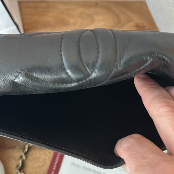 CHANEL cc quilted lambskin full flap crossbody will take best offer - Picture 6 of 17